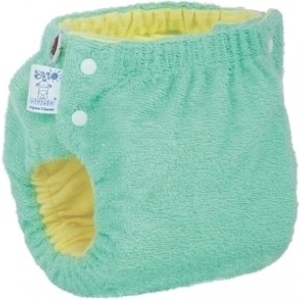 Підгузок багаторазовий ЭКО ПУПС Easy Size Classic 12-17 (76-87), с вкладышем Abso Maxi (Зеленый) (ТПК1ВК4-4з)
