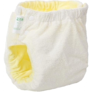 Підгузок багаторазовий ЭКО ПУПС Easy Size Classic 7-13(72-80), с вкладышем Abso Maxi (Молочный) (ТПК1ВК4-3м)