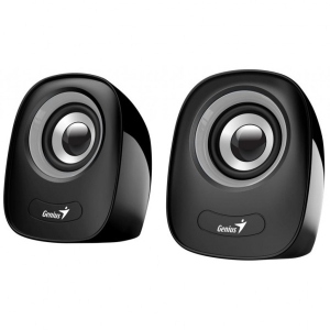 Комп'ютерна акустика компактна 2.0 Genius SP-Q160 USB Iron Grey