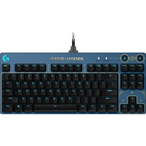 Клавіатура дротова ігрова Logitech G Pro Mechanical Keyboard League of Legends (920-010537)