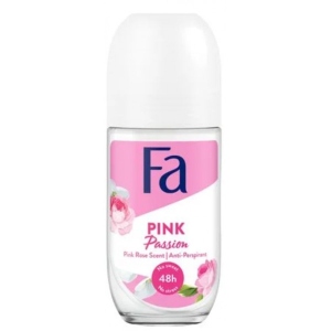 Дезодорант кульковий Fa Роликовий антиперспірант Fa Pink Passion аромат Рожевої Троянди 50 мл