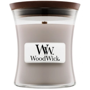 Свічка скло Woodwick Mini Wood smoke (Деревний дим) 85г (98075E)