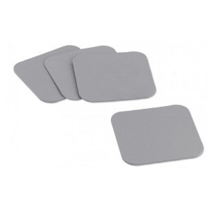 Підставка для кухонного приладдя Kela Kimara 10х10 см 4 шт. Light Gray (12091)