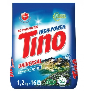 Пральний порошок Tino універсальний Mountain spring 1,2 кг