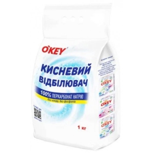 Засіб для видалення плям O'key кисневий 100% 1кг
