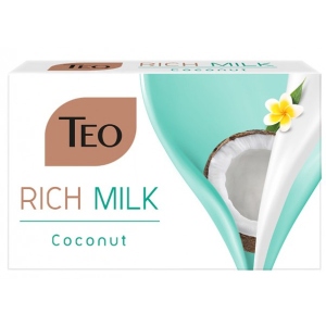Тверде мило TEO Milk Rich Coconut 90 г (3800024047404)