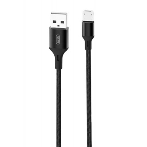 Кабель синхронізації даних XO NB143 micro 1m Black (6920680870660)