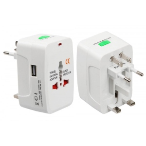 Перехідник 220В XOKO WC-010-WH  White