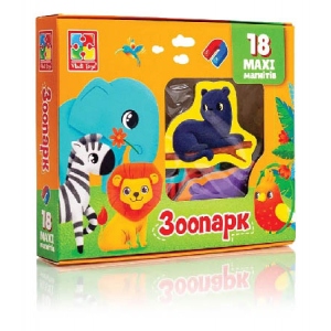 Настільна гра магнітна (3-4 роки) Vladi Toys Зоопарк (VT3106-25)