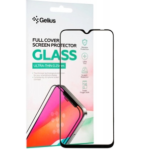 Захисне скло для смартфону Gelius Full Cover Ultra-Thin 0.25mm for Xiaomi POCO M3 Black (91080)