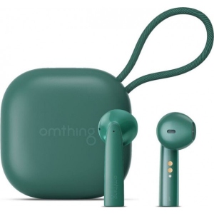 Навушники вкладиші бездротові TWS Omthing Airfree Pods (EO005 Green)