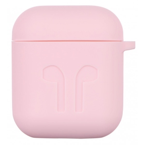 замовити Чохол для навушників 2E for Apple AirPods Pure Color Silicone Imprint 1.5mm Light Pink (2E-AIR-PODS-IBSI-1.5-LPK)