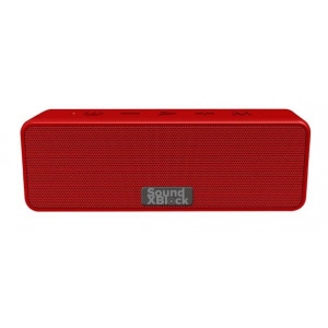 Портативна акустика 2E SoundXBlock Red (2E-BSSXBWRD) фірмовий сайт