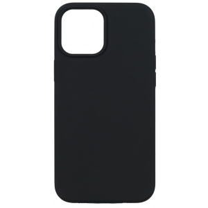 Чохол для смартфону 2E Apple iPhone 12 Pro Max (6.7"), Liquid Silicone, Black (2E-IPH-12PRM-OCLS-BK)