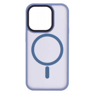 Чохол для смартфону 2E Basic for Apple iPhone 15 Pro Soft Touch MagSafe Cover Light Blue (2E-IPH-15PR-OCLS-LB)
