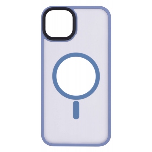 Чохол для смартфону 2E Basic for Apple iPhone 15 Plus Soft Touch MagSafe Cover Light Blue (2E-IPH-15PRM-OCLS-BL)