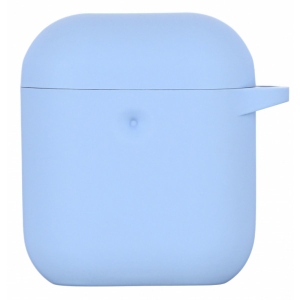 Чохол для навушників 2E for Apple AirPods Pure Color Silicone 3.0mm Sky Blue (2E-AIR-PODS-IBPCS-3-SKB)