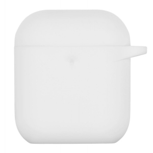 Чохол для навушників 2E for Apple AirPods Pure Color Silicone 3.0mm White (2E-AIR-PODS-IBPCS-3-WT)