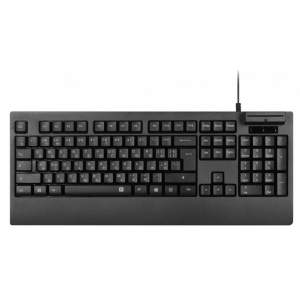 Клавіатура дротова 2E KС 1030 Smart Card USB Black