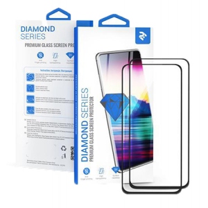Захисне скло для смартфону 2E Tecno Camon12 (CC7) 2.5D FCFG Black Border (2E-TC-CC7-LTFCFG-BB-2IN1)
