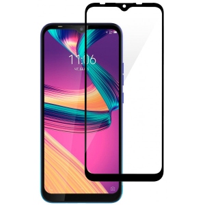 Захисне скло для смартфону 2E Tecno Spark 4 Lite (BB4k) 2.5D FCFG Black Border (2E-TC-S4L-LTFCFG-BB-2IN1)