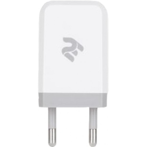Мережевий зарядний пристрій 2E USB Wall Charger 1A White (2E-WC1USB2.1A-W) інтернет-магазин