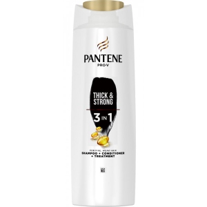 Шампунь жіночий Pantene 3в1 Густе та міцне 360 мл Київ