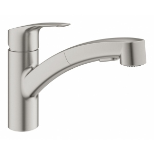 Кухонний змішувач Grohe Via Супер сталь (30406DC0)