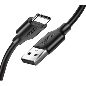 Кабель синхронізації даних UGREEN US287 USB 2.0 to USB Type-C 0.25m Black (60114)