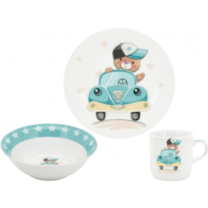 Набір дитячий 3 пр. Limited Edition Little Driver (C672)
