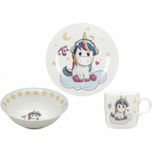Набір дитячий 3 пр. Limited Edition Unicorn (C723)