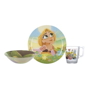 Набір дитячий 3 пр. Luminarc Disney Princess Royal (P9260)