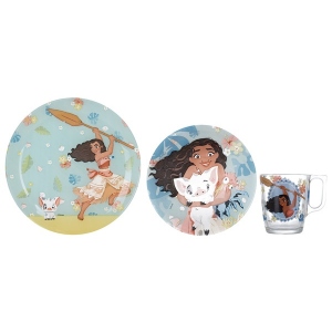 Набір дитячий 3 пр. Luminarc Disney Vaiana 3 пр. (P0768)