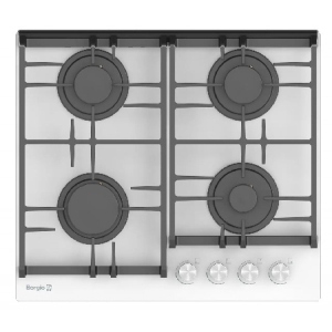 Варильна поверхня газова Borgio DL 6390-11 White Glass