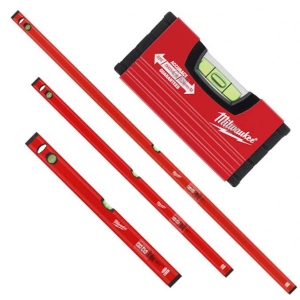 Рівень Milwaukee Slim 10/60/120/180 см 4 шт. (4932478898)