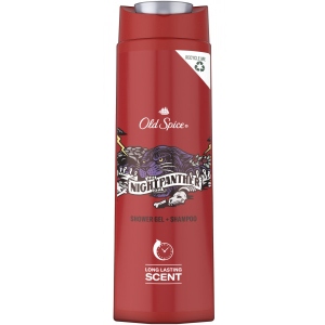 Гель для душа Old Spice Гель + шампунь 2в1 Найтпантер 400мл