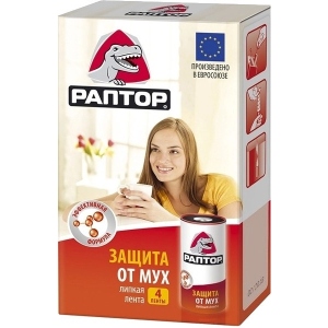 Липка стрічка РАПТОР від мух 4шт