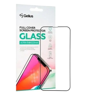 Захисне скло для смартфону Gelius Full Cover Ultra-Thin 0.25mm for iPhone 14 Plus Black (90777)