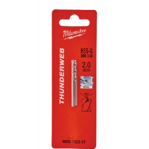Свердло Milwaukee THUNDERWEB HSS-G DIN338 2,0 x 49 мм 2 шт. (4932352347)