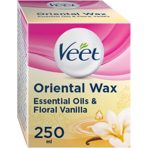 Віск для депіляції Veet теплий з ефірними оліями 250 мл (5003267101058)