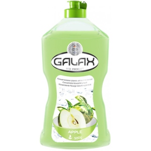 Засіб для ручного миття посуду GALAX Яблуко концентрат 500 г