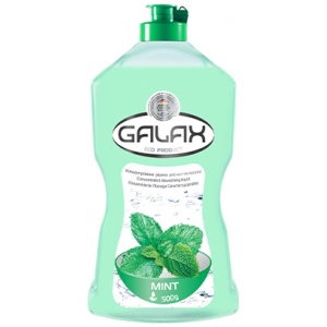 Засіб для ручного миття посуду GALAX М'ята концентрат 500 г