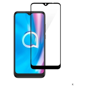 Захисне скло для смартфону 2E for Alcatel 1SE (5030D) 2.5D FCFG Black Border (2E-AL-AL1SE-SMFCFG-BB)