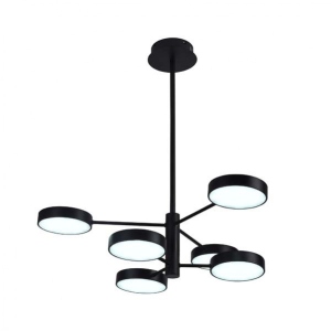 Світлодіодний світильник Miorro LED Fiori з пультом ДК, 70W, 2700-6000К чорний (51-313-002)