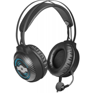 Гарнітура дротова ігрова Defender Stellar Black (64520)