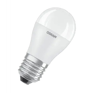 Лампочка світлодіодна Osram LED E27 6.5Вт 3000К 560Лм Р60 VALUE (4058075624108)