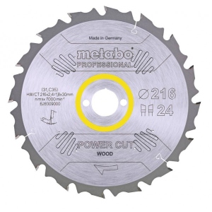 Диск шлифовальный по дереву Metabo Power Cut Wood - Professional (628009000)