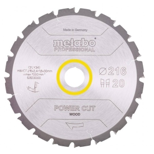Диск шлифовальный по дереву Metabo Power Cut Wood - Professional (628230000)