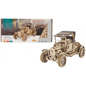 купити 3D пазли Ugears Ретро автомобіль (70175)