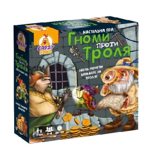 Настільна гра розважальна (5-7 років) Vladi Toys Гноми проти троля (VT8055-36)